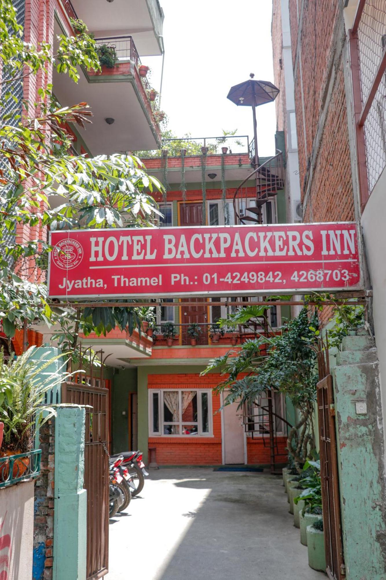 Hotel Backpackers Inn Kathmandu Exterior foto