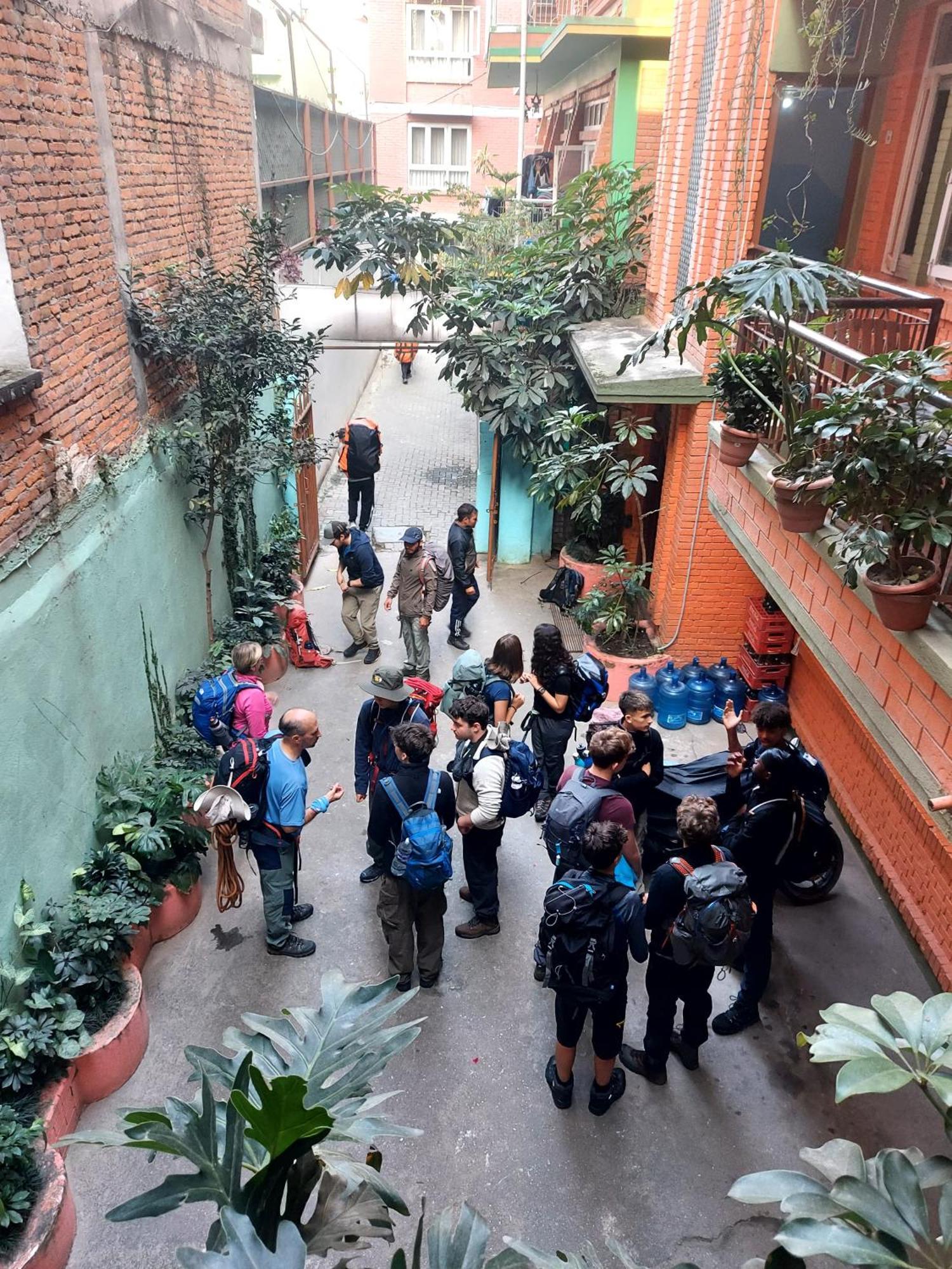 Hotel Backpackers Inn Kathmandu Exterior foto